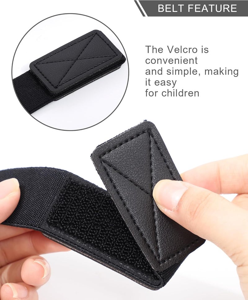 WELROG Kids Belts for Boys - Velcro Buckle Toddler Belt Elastic Adjustable Belt for Boys Girls - Image 3